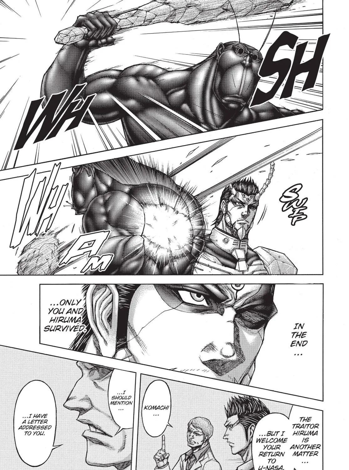 Read Terra Formars chapter 116 image 4 on Lezhin