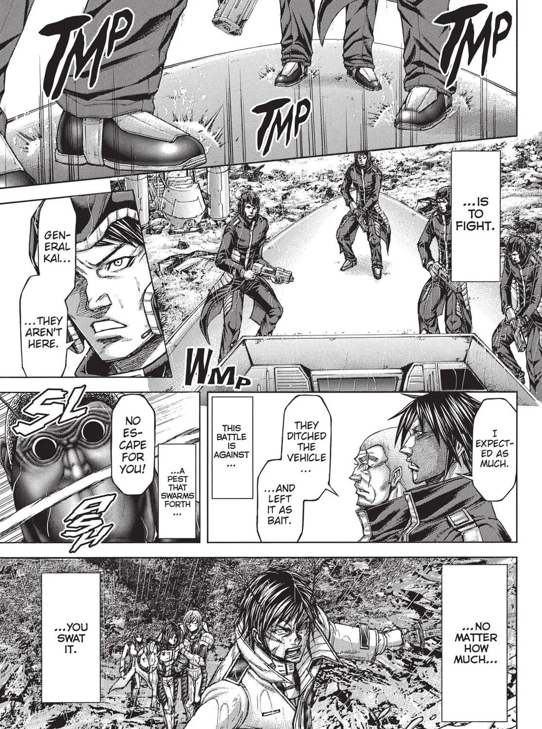 Read Terra Formars chapter 117 image 18 on Lezhin