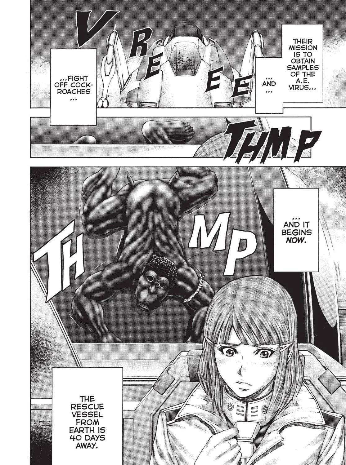 Read Terra Formars chapter 12 image 34 on Lezhin