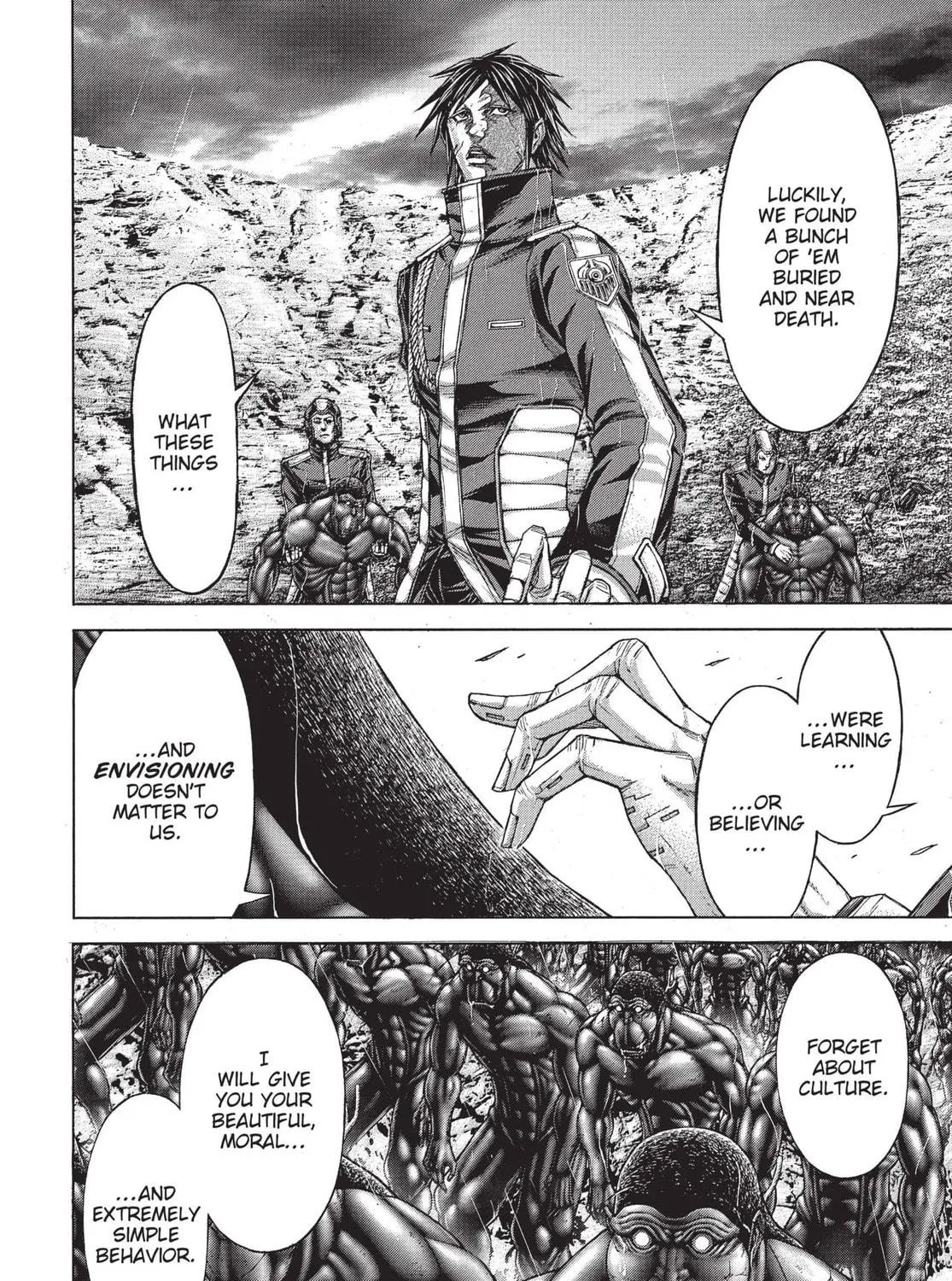 Read Terra Formars chapter 128 image 22 on Lezhin