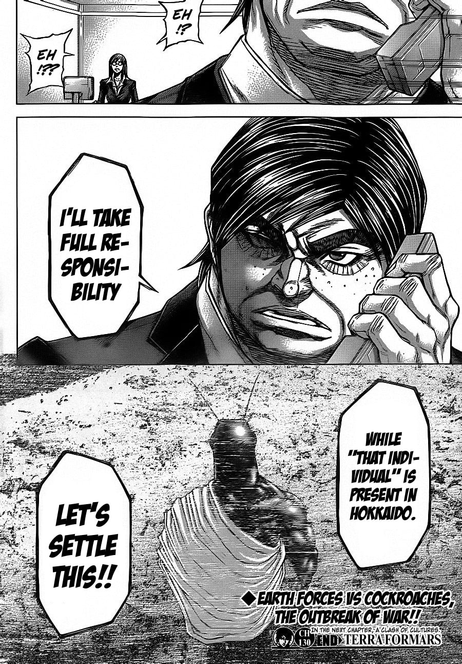 Read Terra Formars chapter 130.1 image 19 on Lezhin