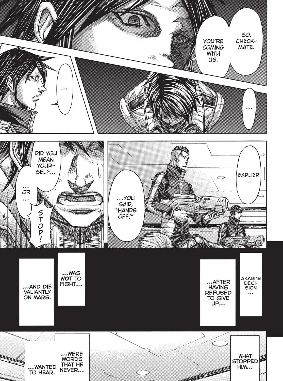 Read Terra Formars chapter 133 image 12 on Lezhin