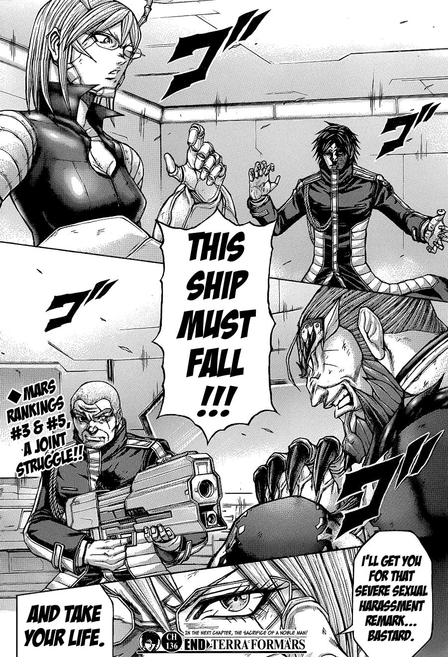 Read Terra Formars chapter 136.1 image 16 on Lezhin