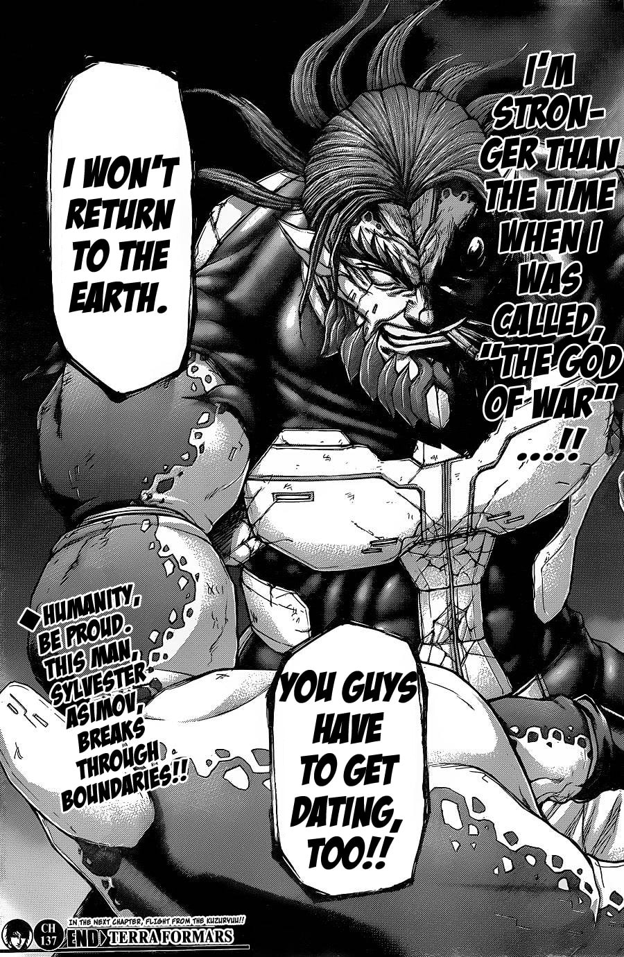Read Terra Formars chapter 137.1 image 15 on Lezhin
