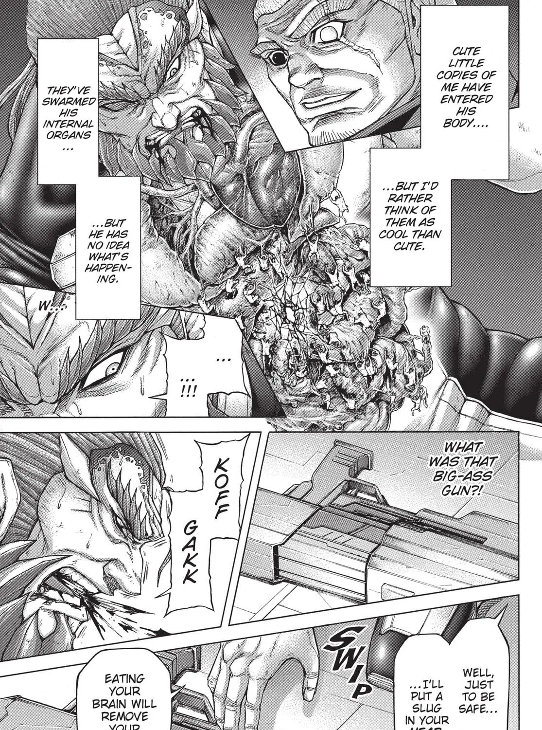 Read Terra Formars chapter 137 image 8 on Lezhin