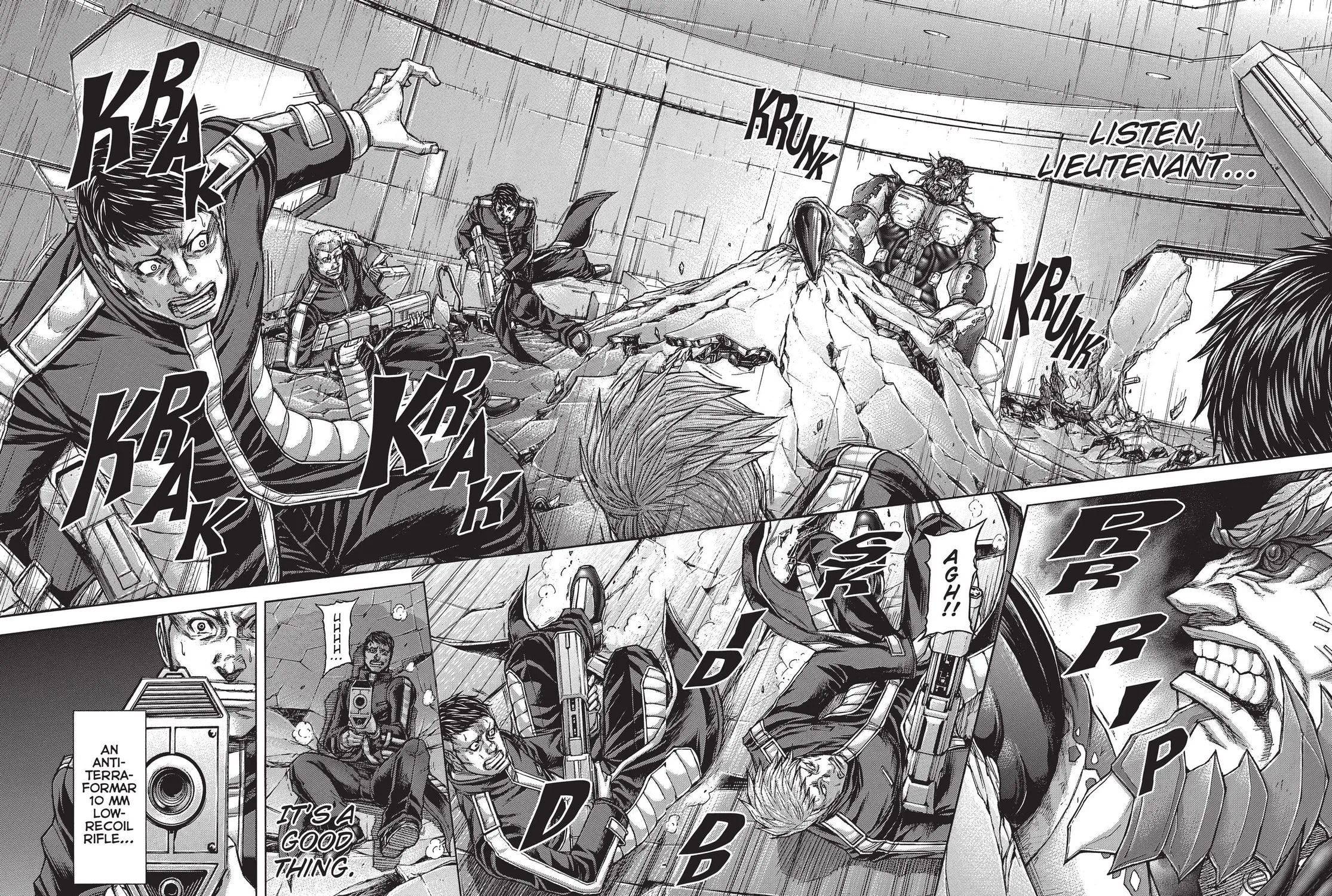 Read Terra Formars chapter 138 image 12 on Lezhin