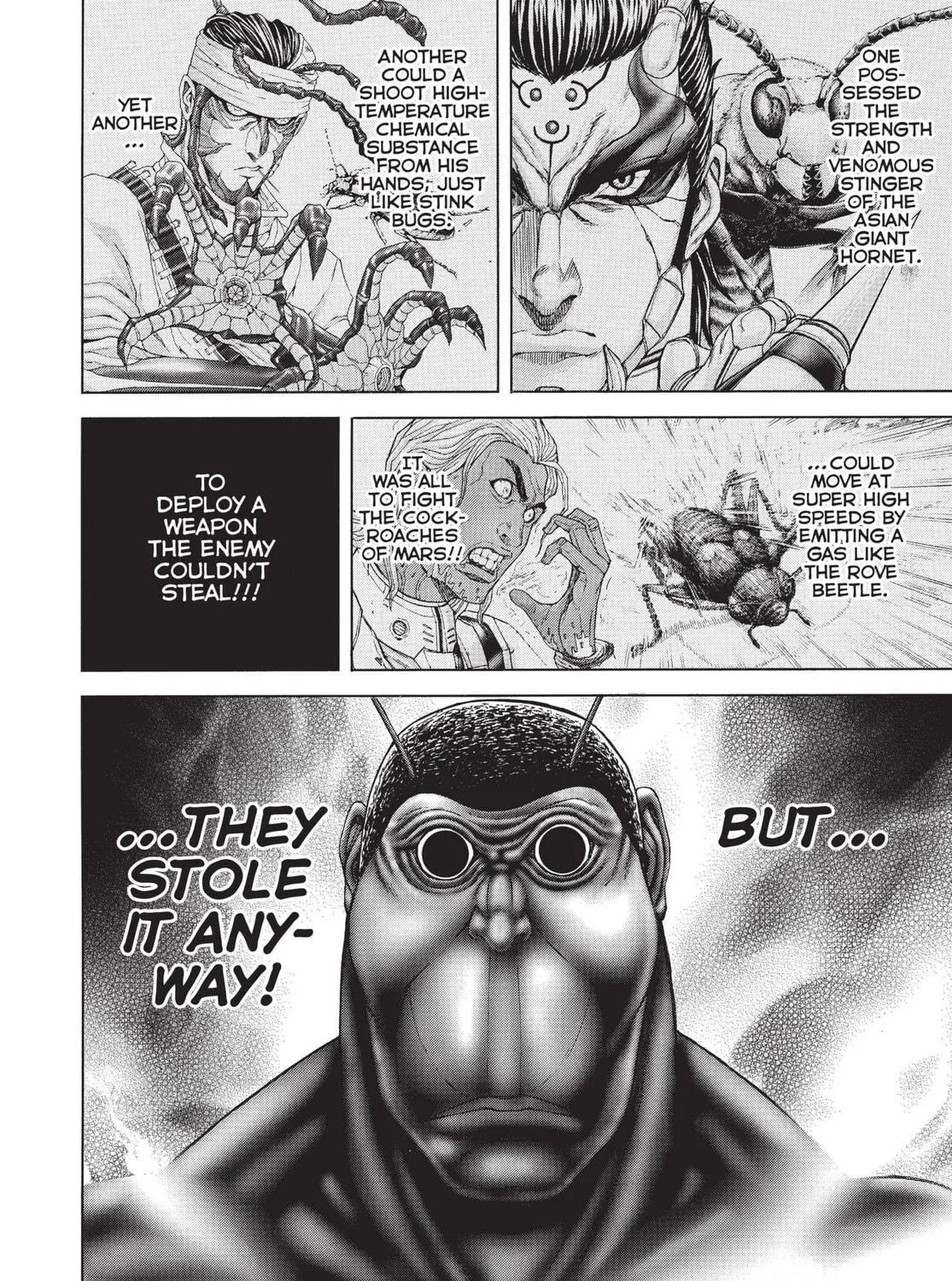 Read Terra Formars chapter 14 image 10 on Lezhin