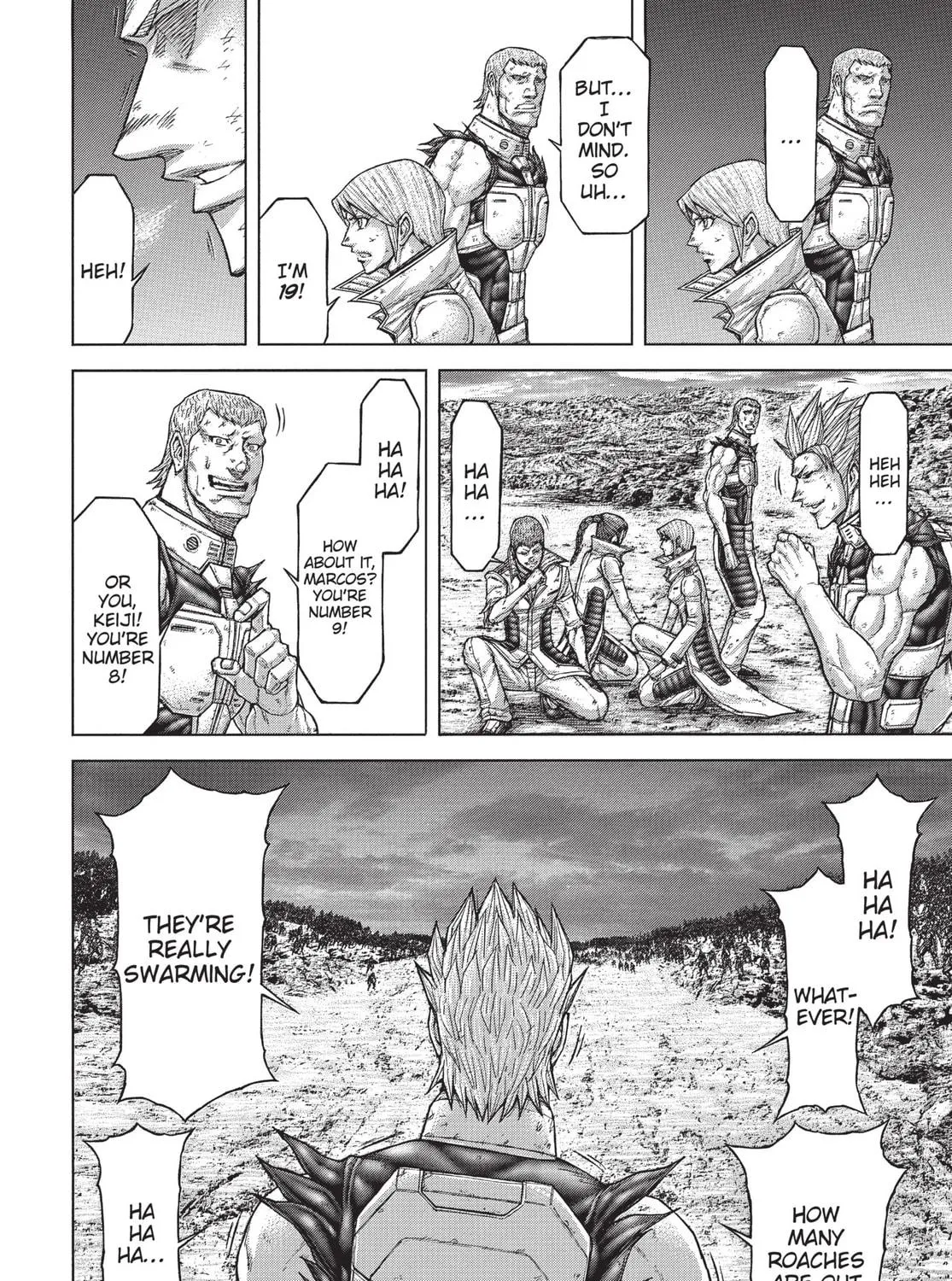 Read Terra Formars chapter 140 image 8 on Lezhin