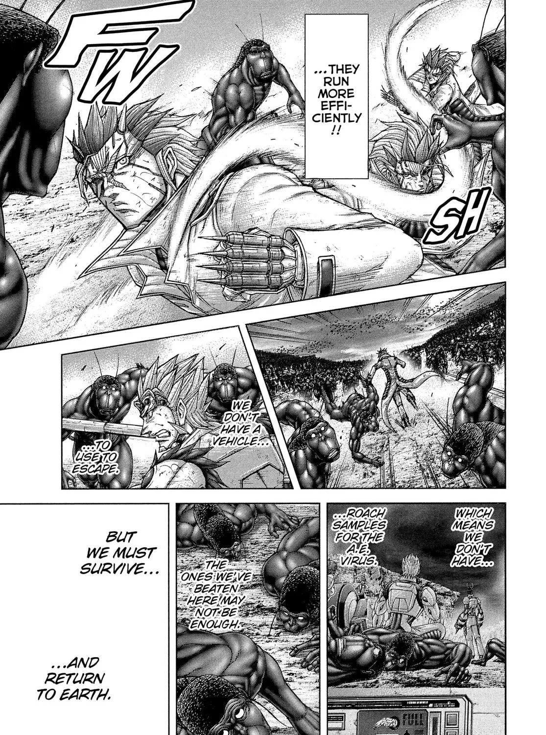 Read Terra Formars chapter 145 image 4 on Lezhin