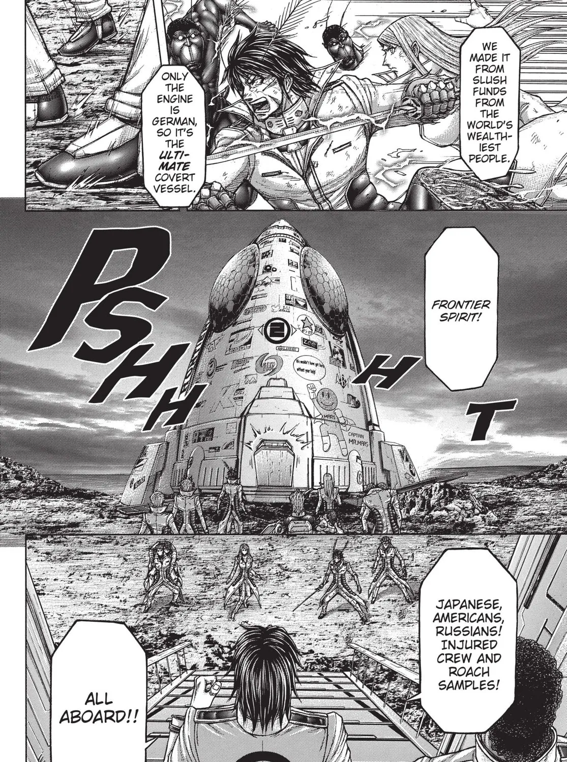 Read Terra Formars chapter 152 image 2 on Lezhin