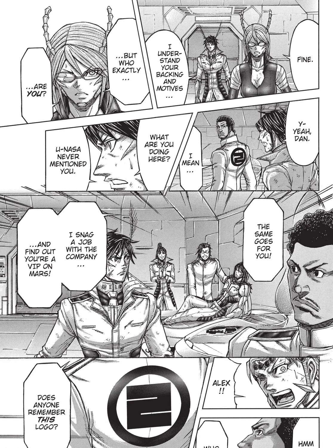 Read Terra Formars chapter 153 image 22 on Lezhin