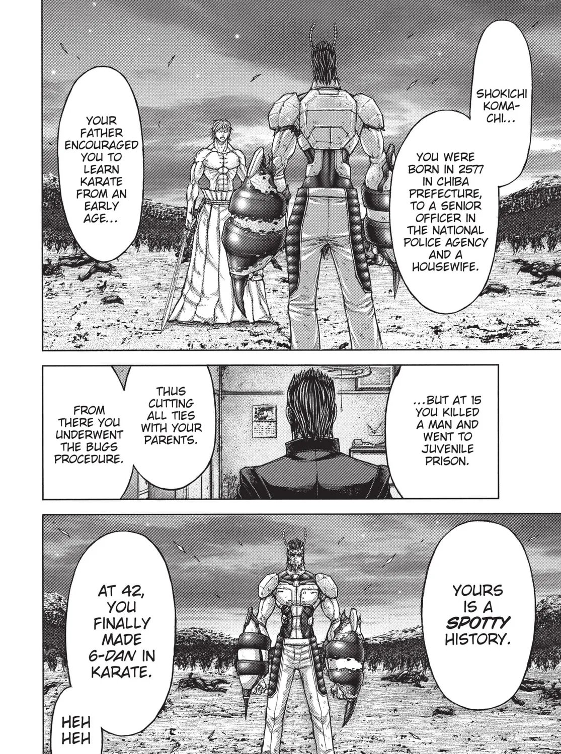 Read Terra Formars chapter 158 image 12 on Lezhin