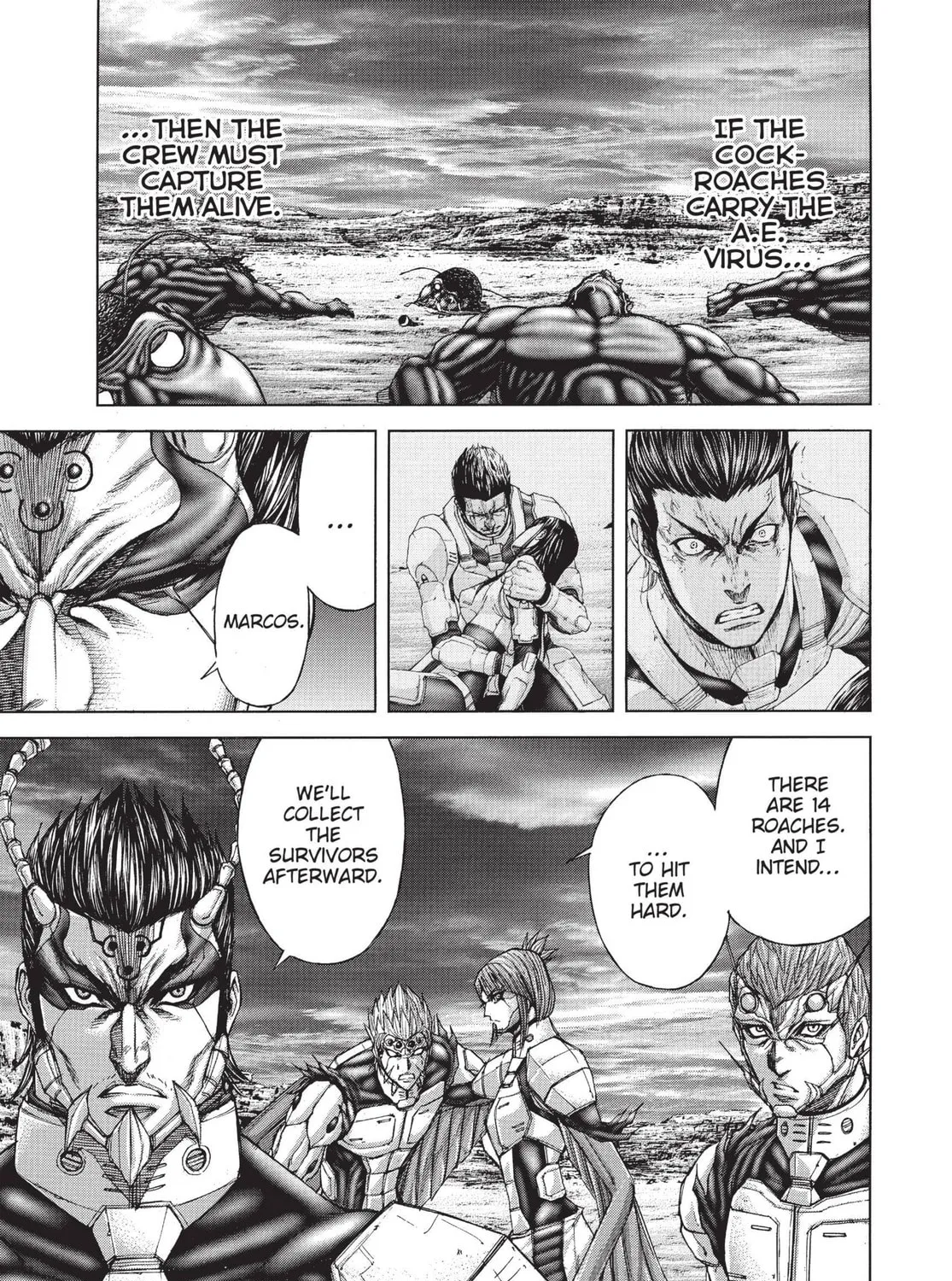 Read Terra Formars chapter 16 image 32 on Lezhin