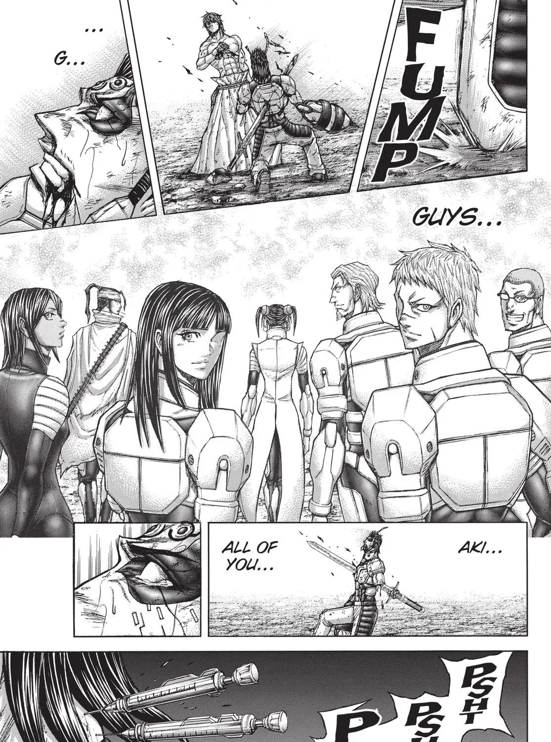Read Terra Formars chapter 160 image 10 on Lezhin