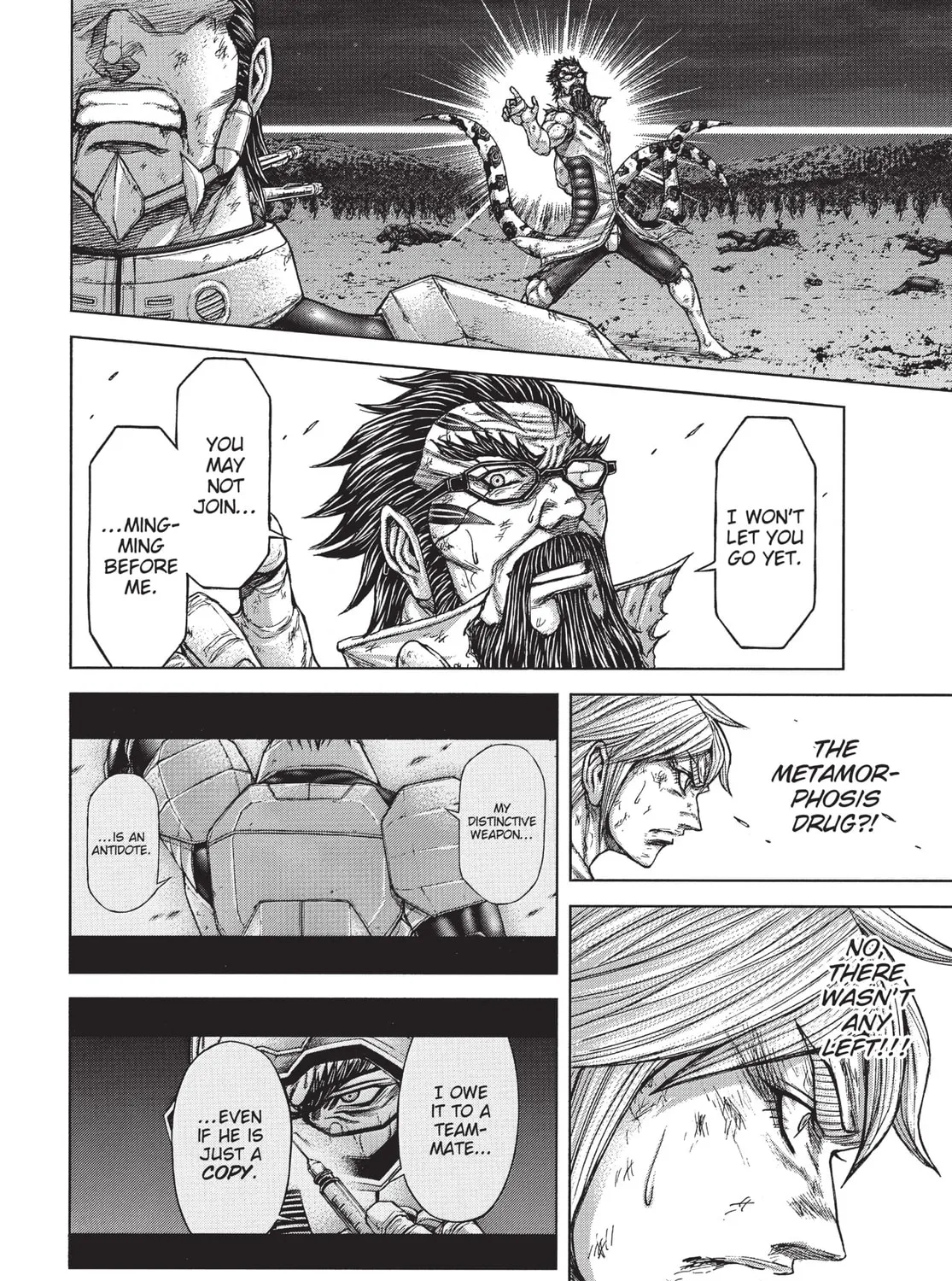 Read Terra Formars chapter 160 image 12 on Lezhin