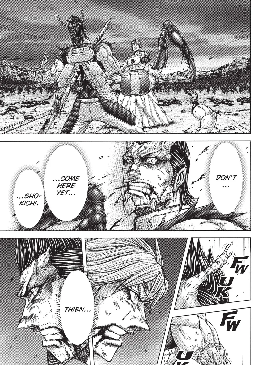 Read Terra Formars chapter 161 image 12 on Lezhin
