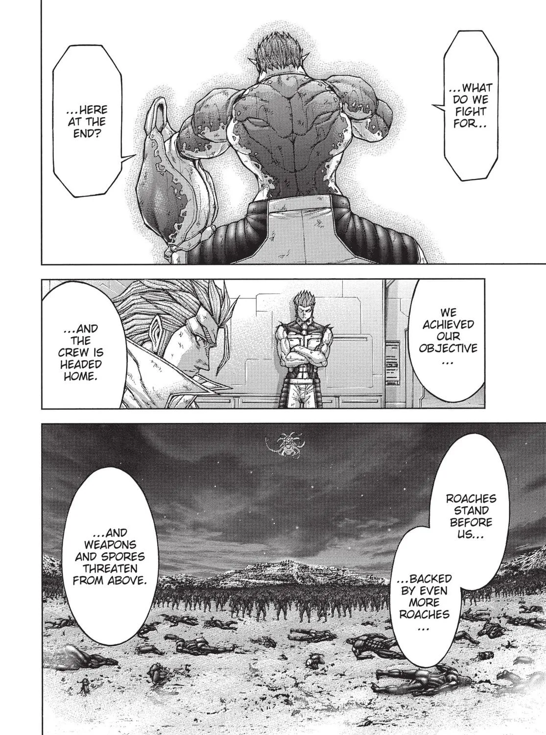 Read Terra Formars chapter 162 image 18 on Lezhin