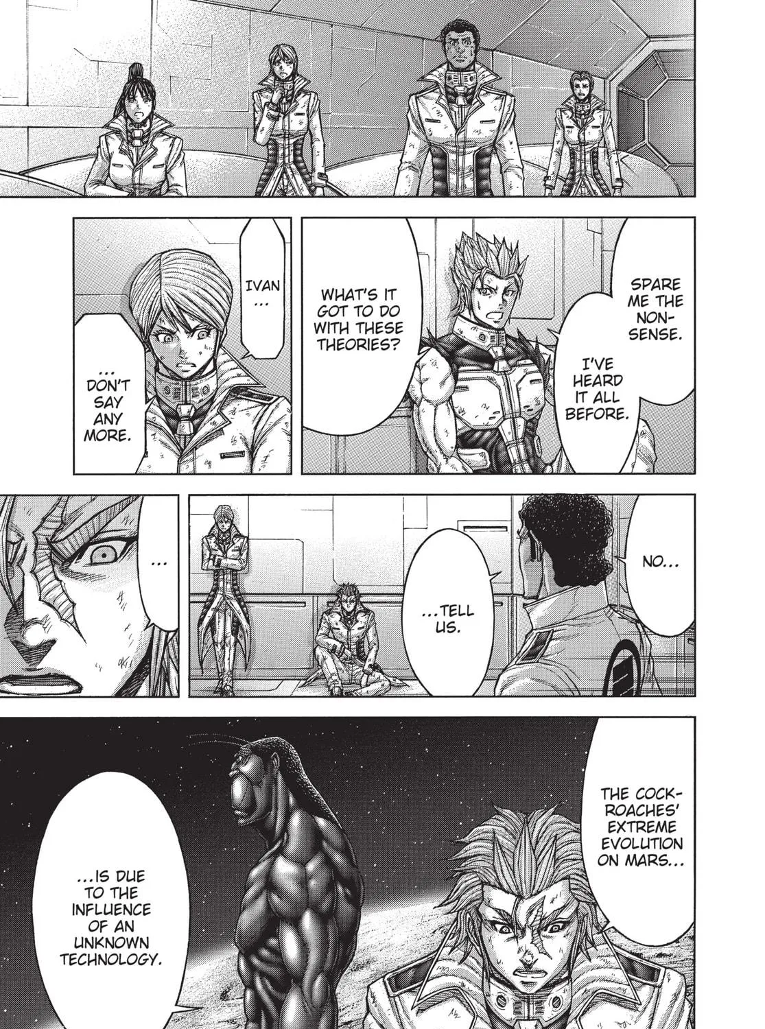 Read Terra Formars chapter 163 image 10 on Lezhin