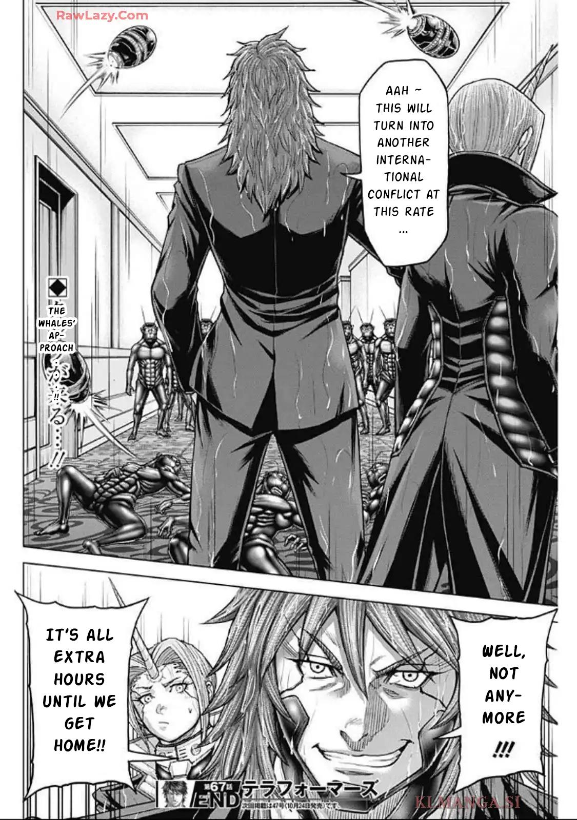 Read Terra Formars chapter 166.1 image 22 on Lezhin