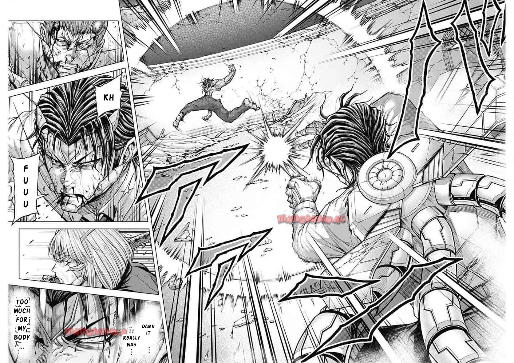 Read Terra Formars chapter 166.3 image 9 on Lezhin