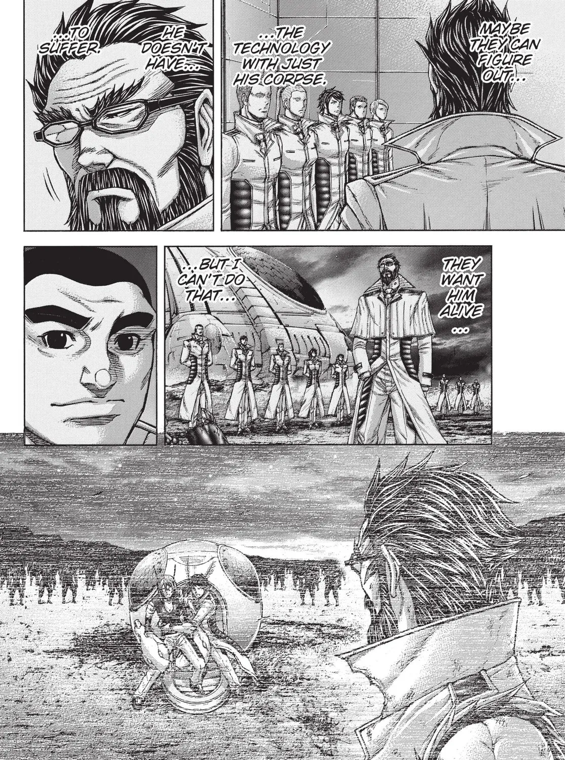 Read Terra Formars chapter 166 image 14 on Lezhin