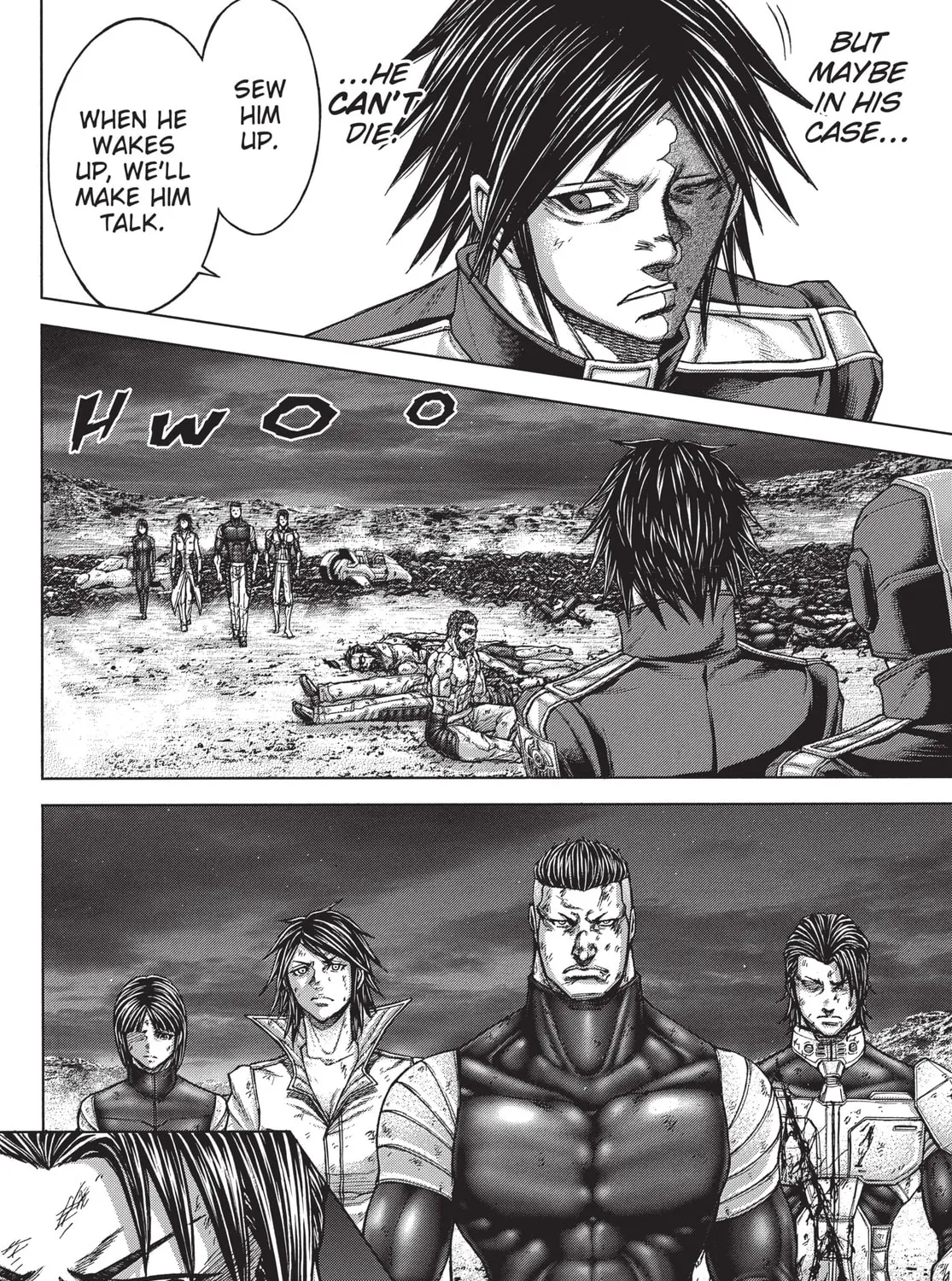 Read Terra Formars chapter 167 image 20 on Lezhin