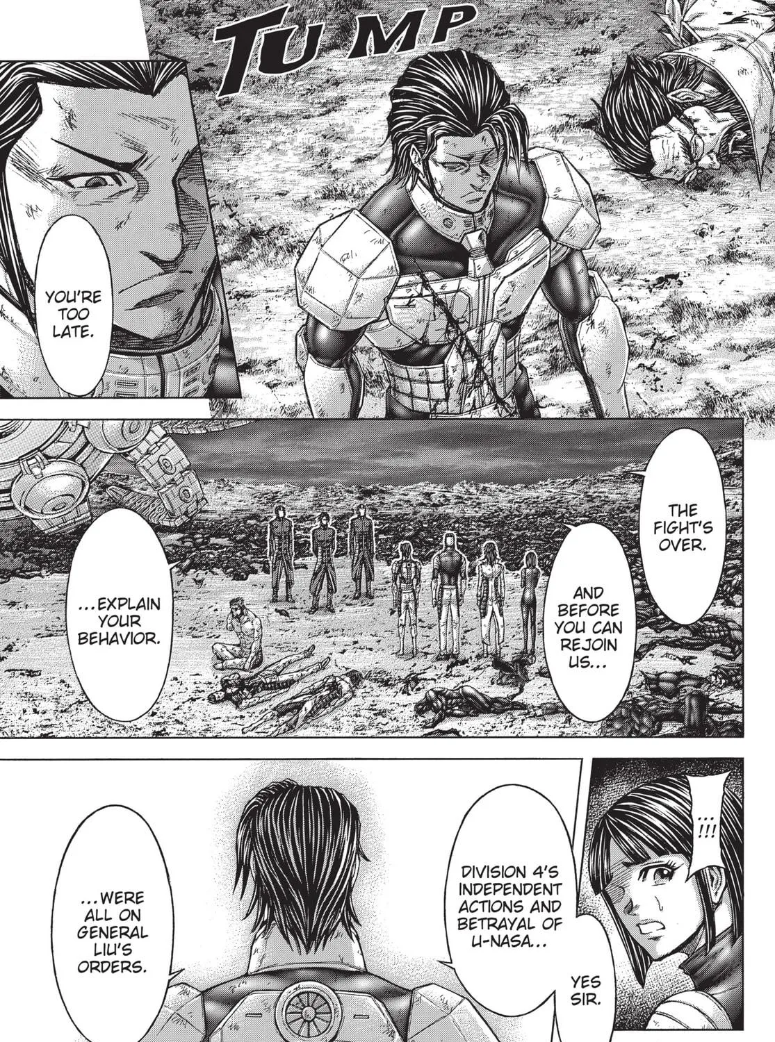 Read Terra Formars chapter 167 image 22 on Lezhin