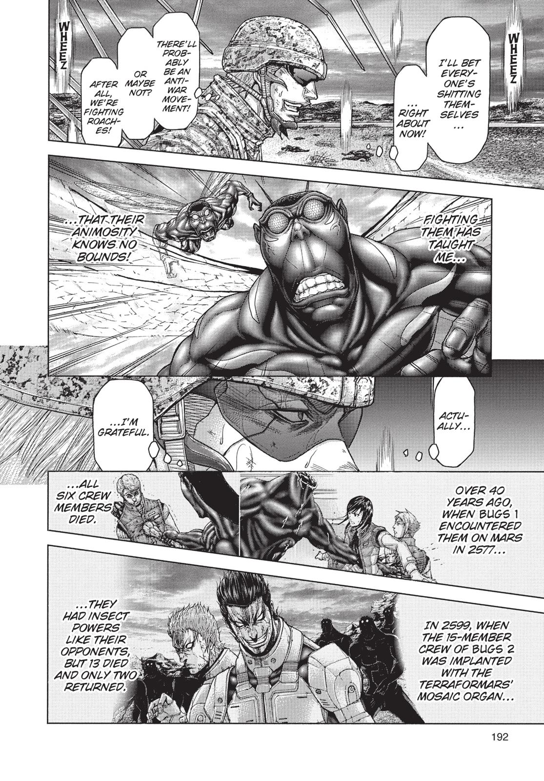 Read Terra Formars chapter 168.8 image 4 on Lezhin