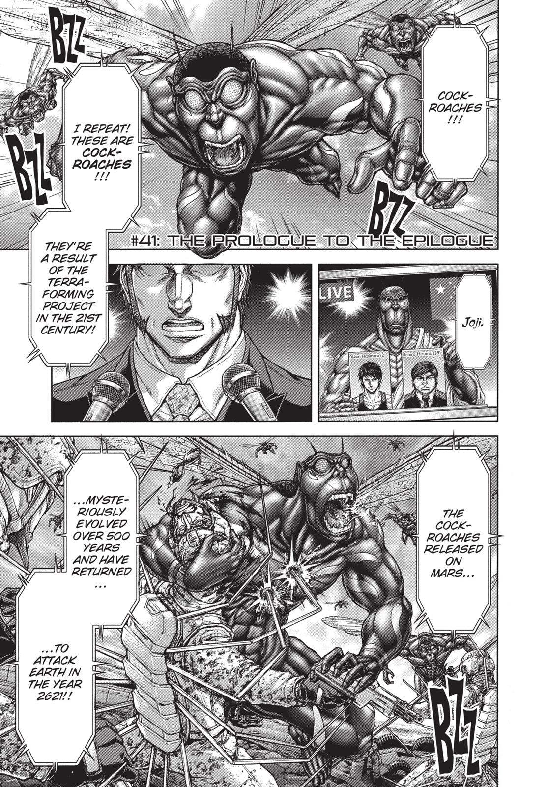 Read Terra Formars chapter 168.9 image 0 on Lezhin