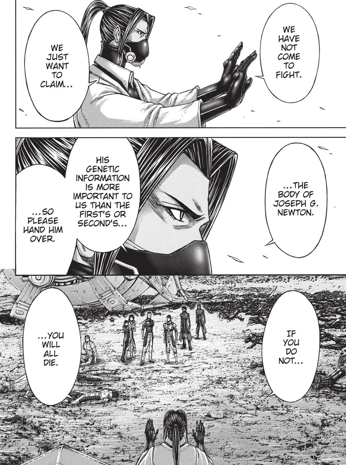 Read Terra Formars chapter 168 image 26 on Lezhin