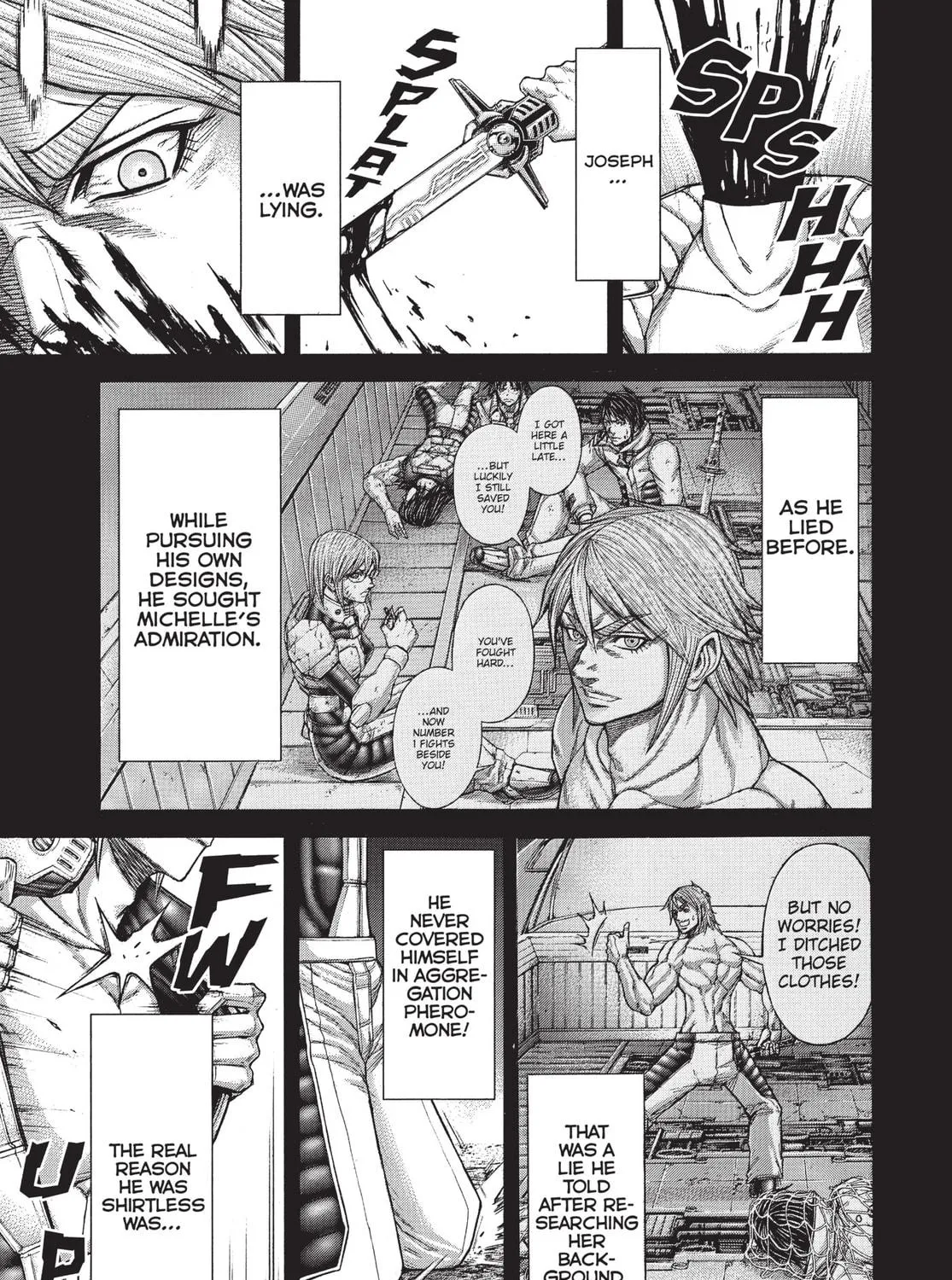 Read Terra Formars chapter 170 image 16 on Lezhin