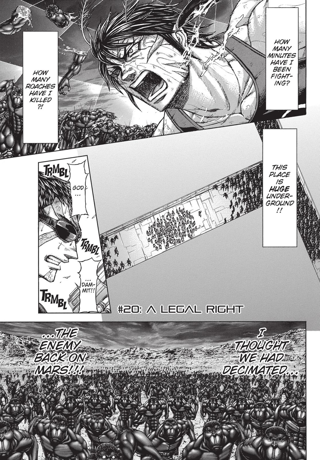 Read Terra Formars chapter 171.3 image 1 on Lezhin