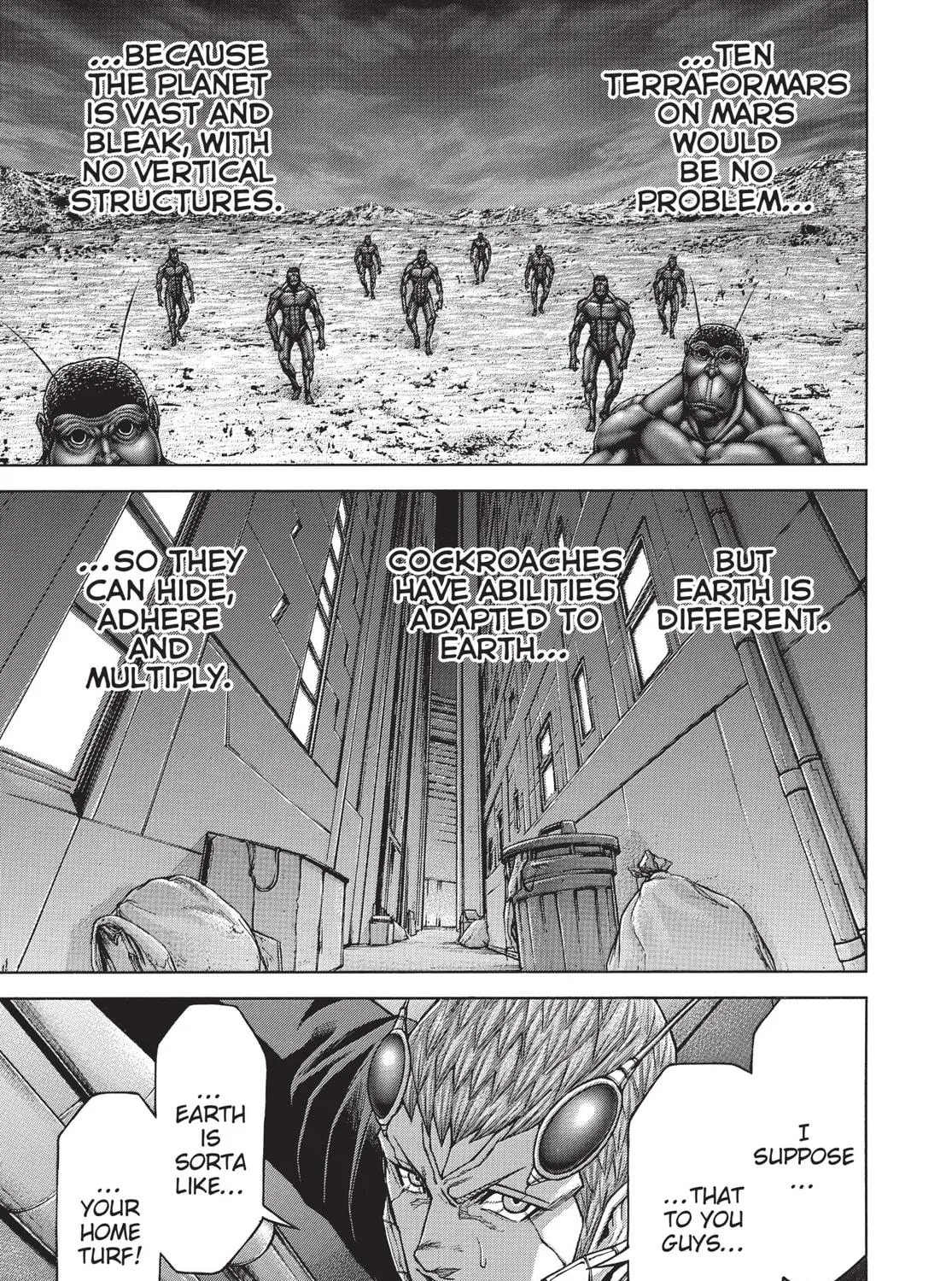 Read Terra Formars chapter 174 image 38 on Lezhin