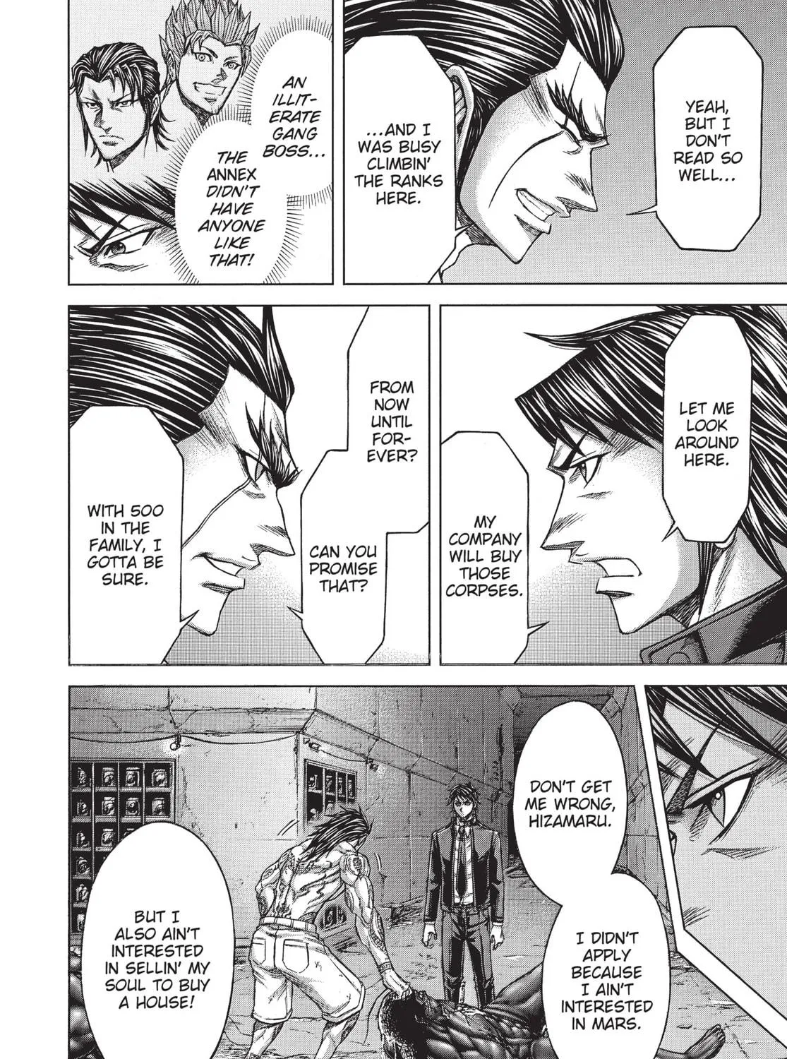 Read Terra Formars chapter 176 image 18 on Lezhin