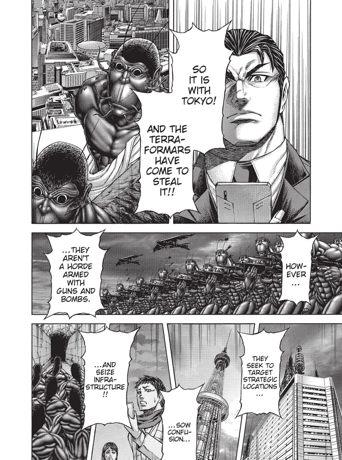 Read Terra Formars chapter 179 image 4 on Lezhin