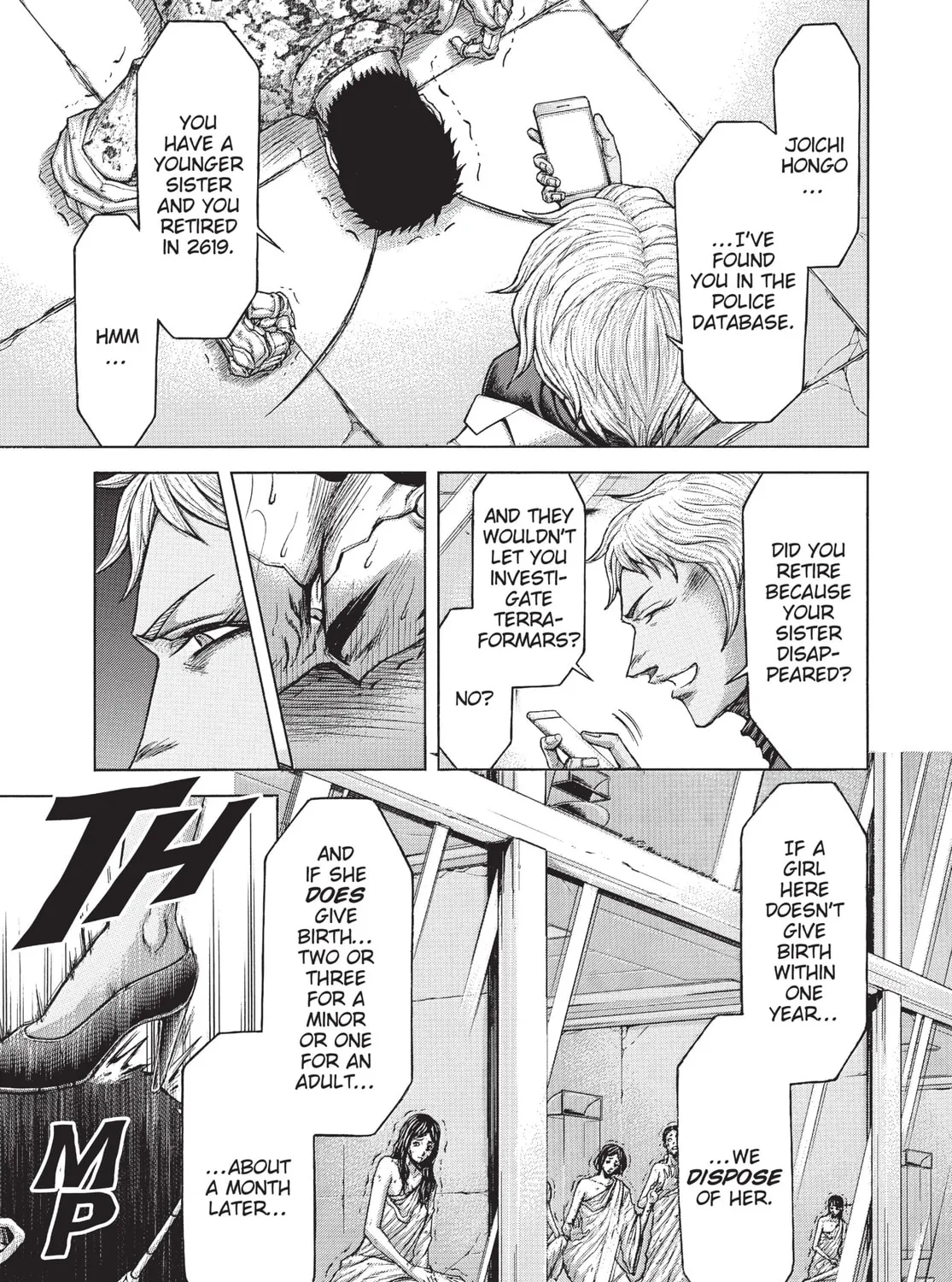 Read Terra Formars chapter 189 image 30 on Lezhin