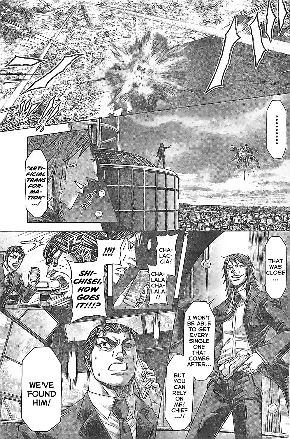 Read Terra Formars chapter 202.1 image 14 on Lezhin