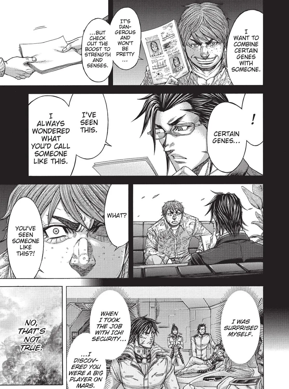 Read Terra Formars chapter 205 image 8 on Lezhin