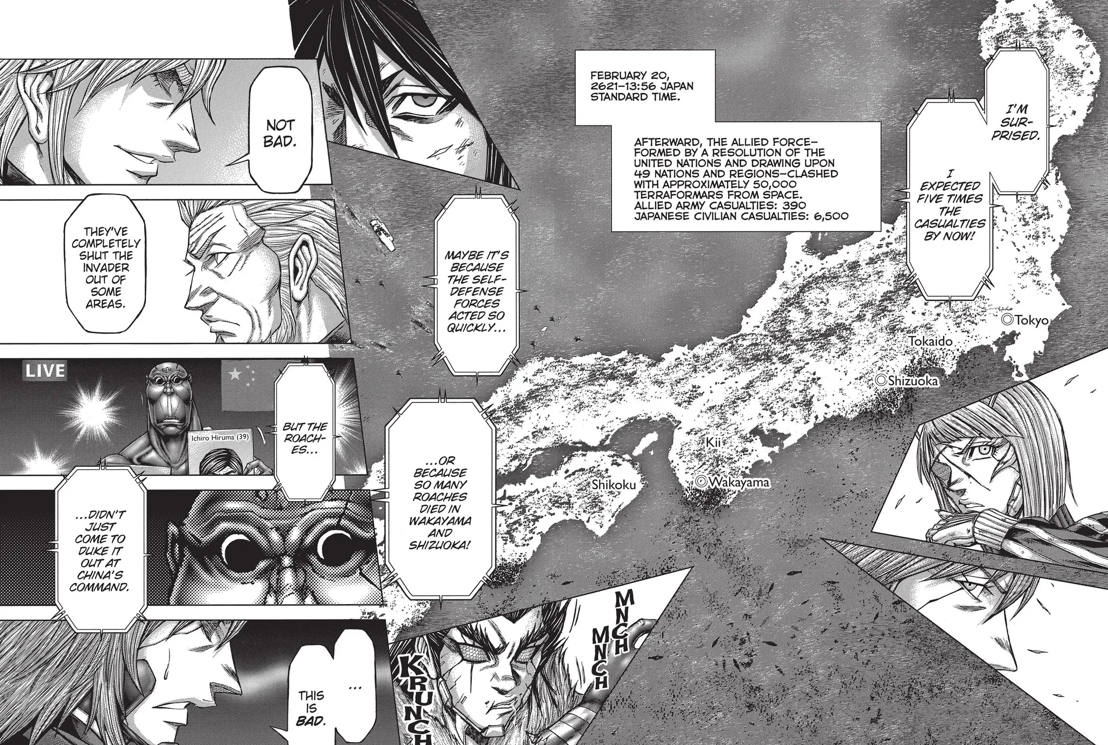 Read Terra Formars chapter 212 image 30 on Lezhin