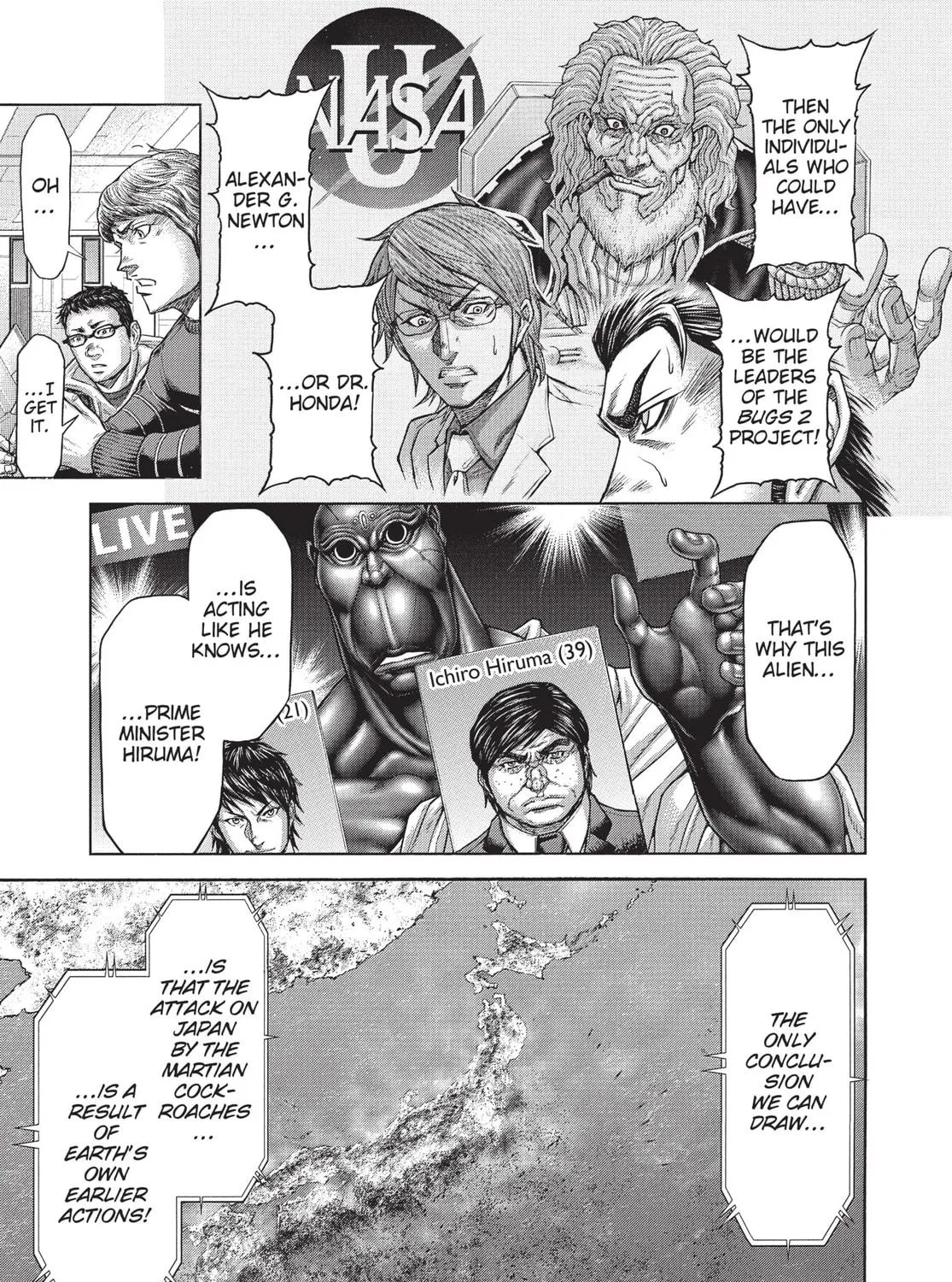 Read Terra Formars chapter 214 image 48 on Lezhin