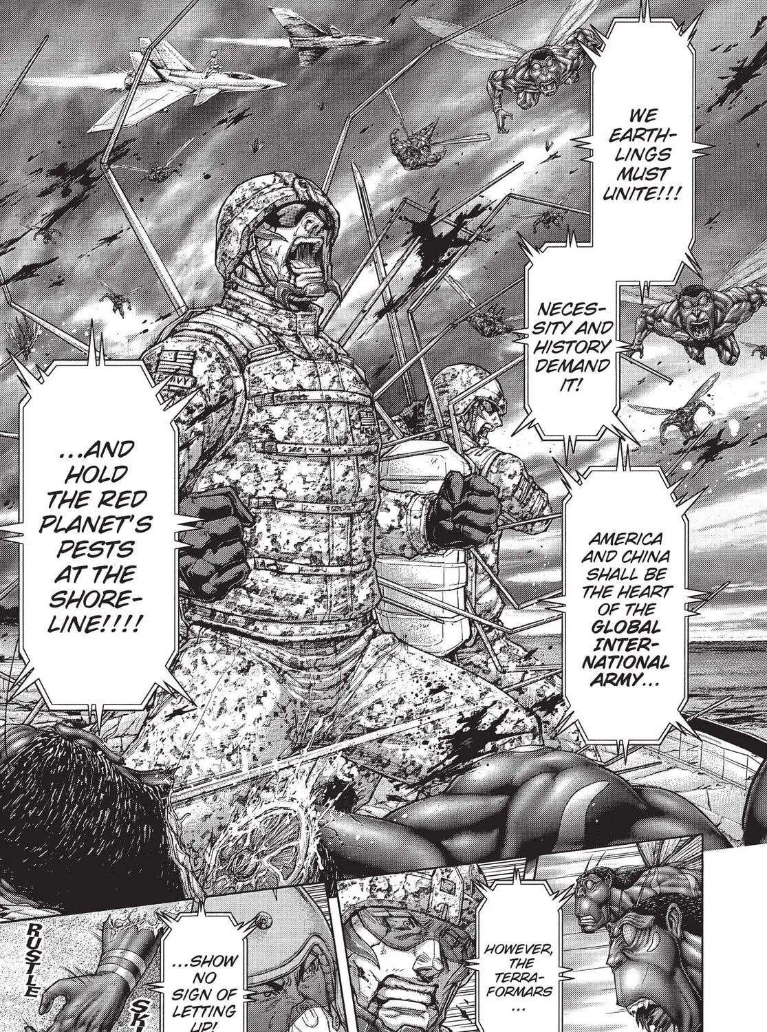 Read Terra Formars chapter 214 image 56 on Lezhin