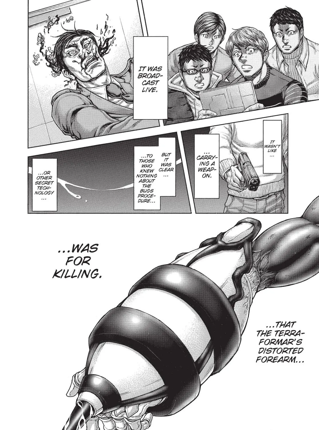 Read Terra Formars chapter 215 image 4 on Lezhin