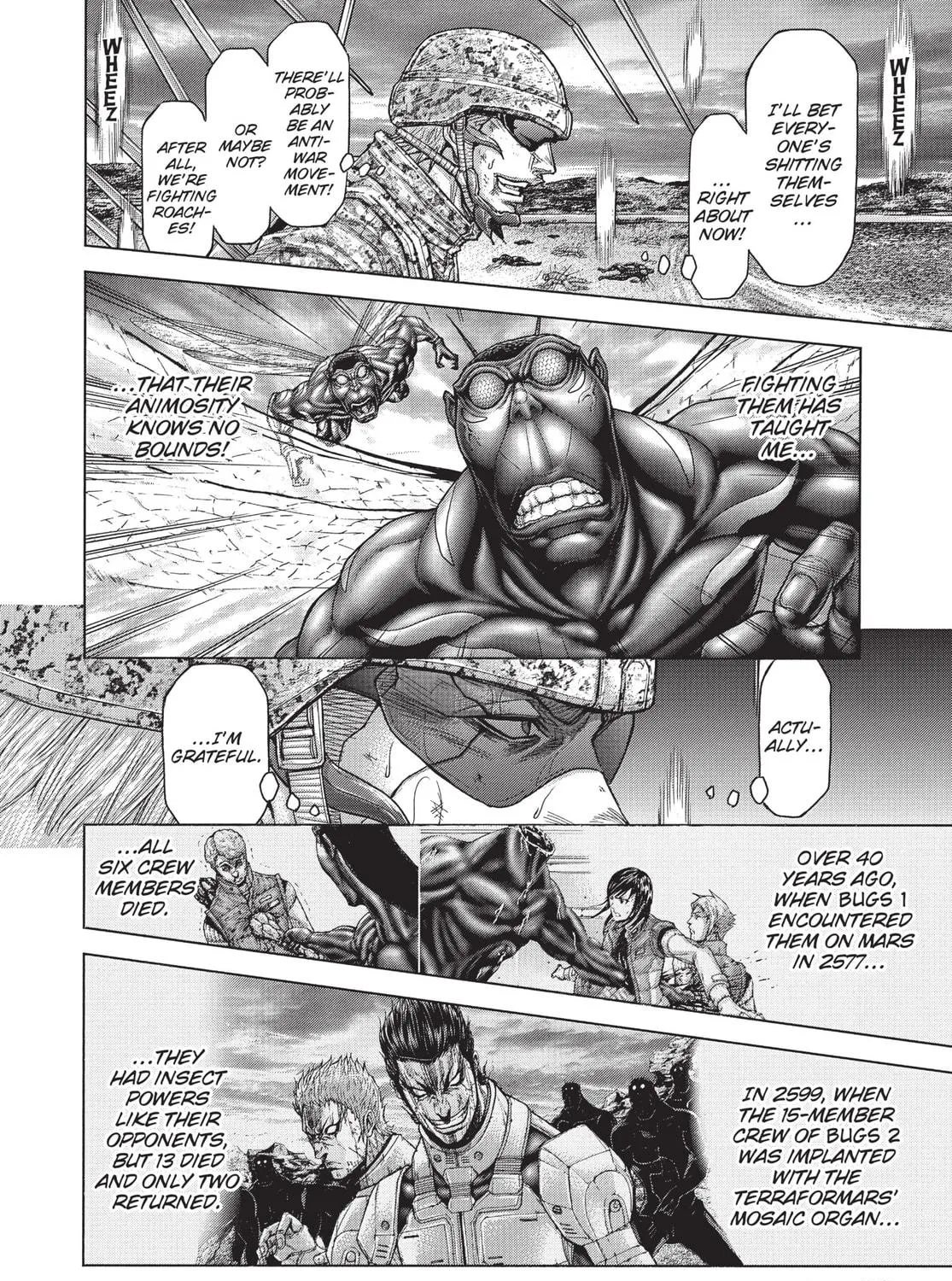 Read Terra Formars chapter 215 image 8 on Lezhin