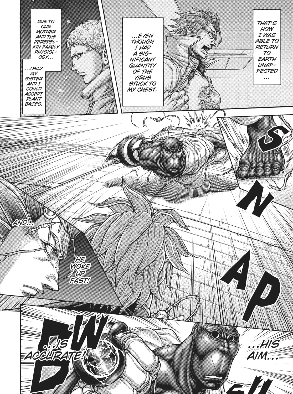 Read Terra Formars chapter 216 image 12 on Lezhin