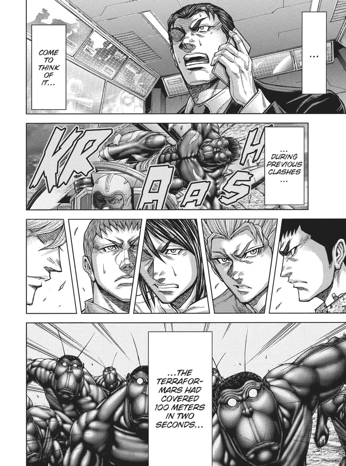 Read Terra Formars chapter 216 image 32 on Lezhin