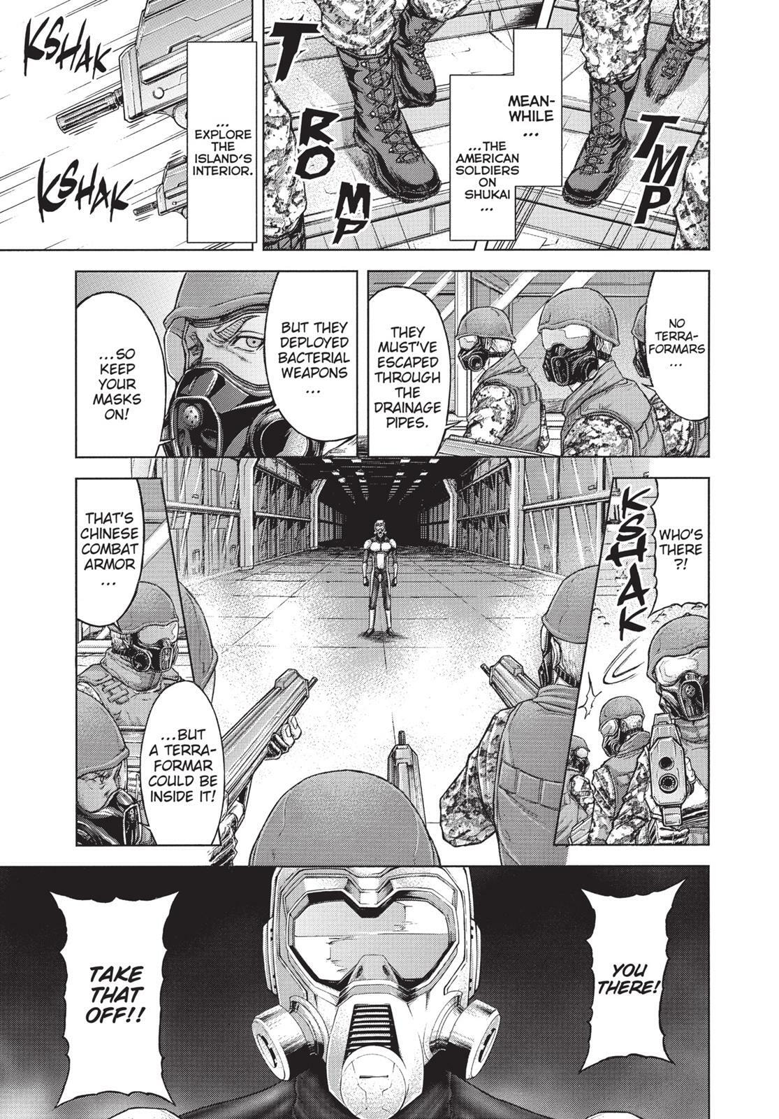 Read Terra Formars chapter 25.1 image 13 on Lezhin