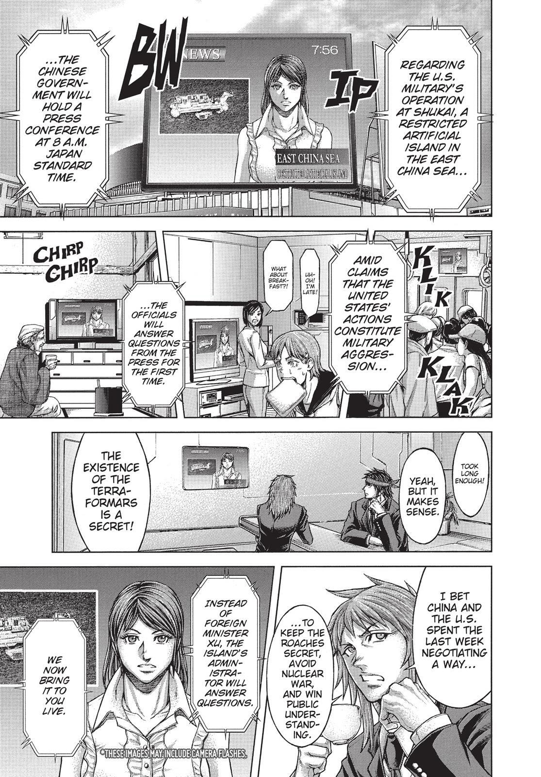 Read Terra Formars chapter 25.1 image 6 on Lezhin