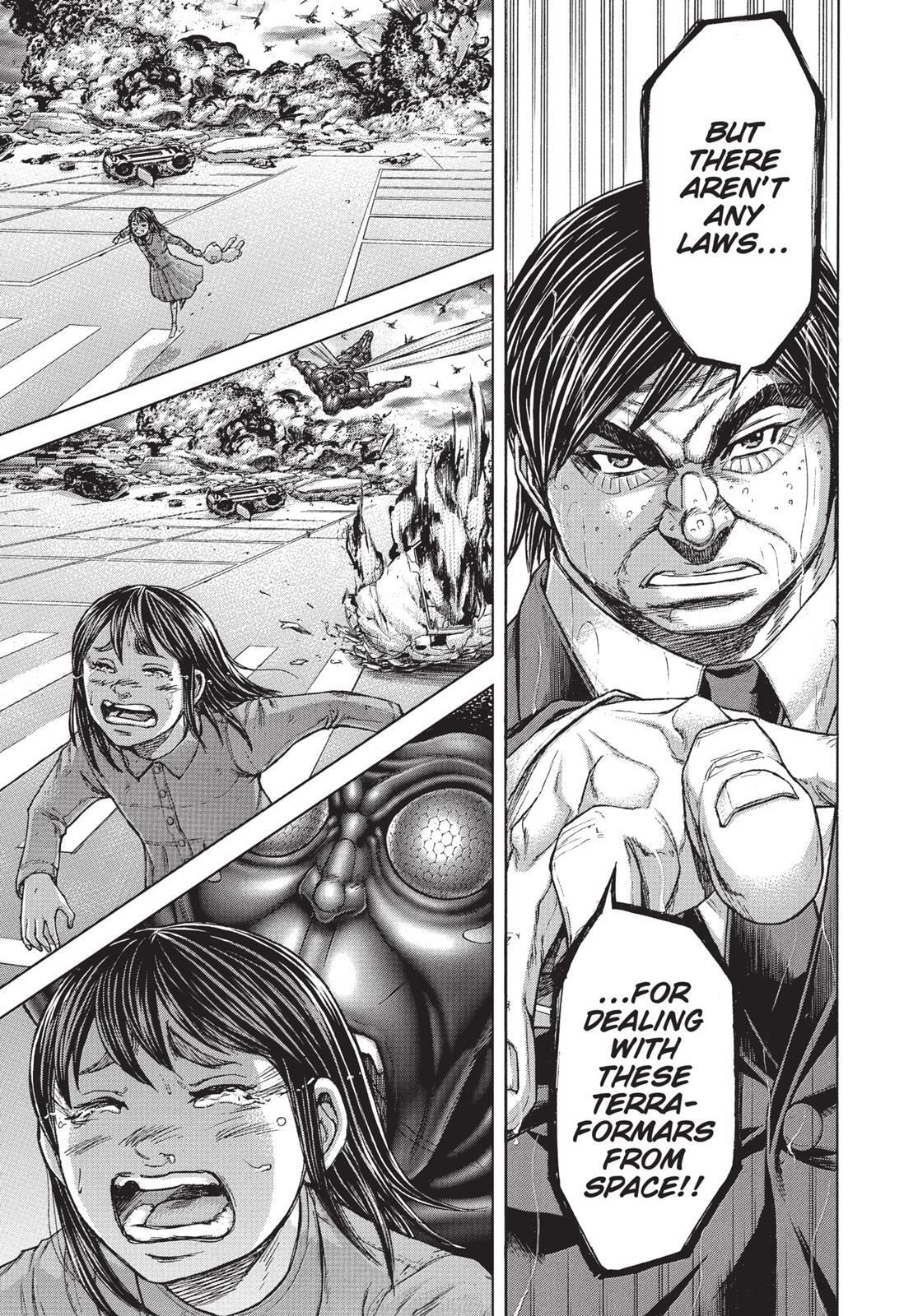 Read Terra Formars chapter 27.1 image 7 on Lezhin