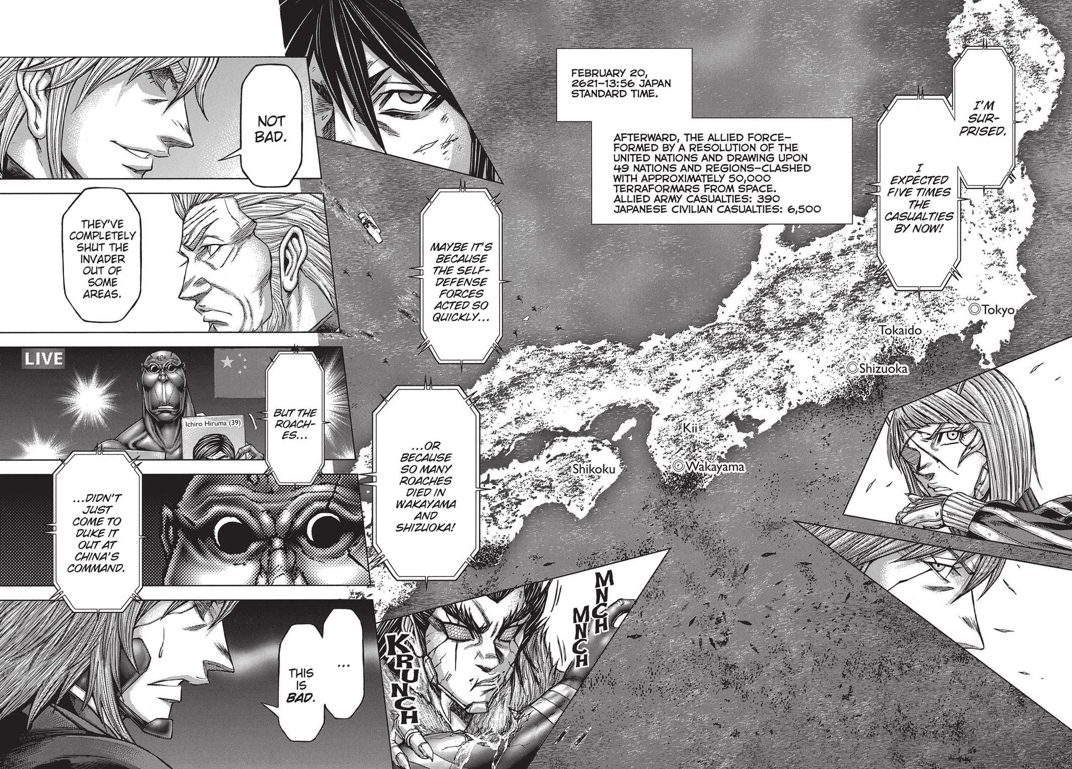 Read Terra Formars chapter 39.1 image 15 on Lezhin