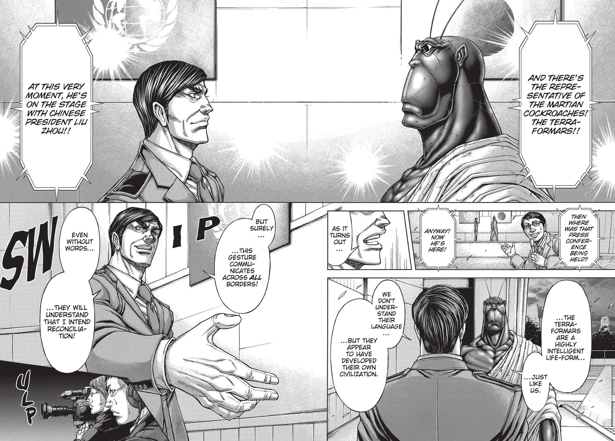 Read Terra Formars chapter 41.1 image 31 on Lezhin